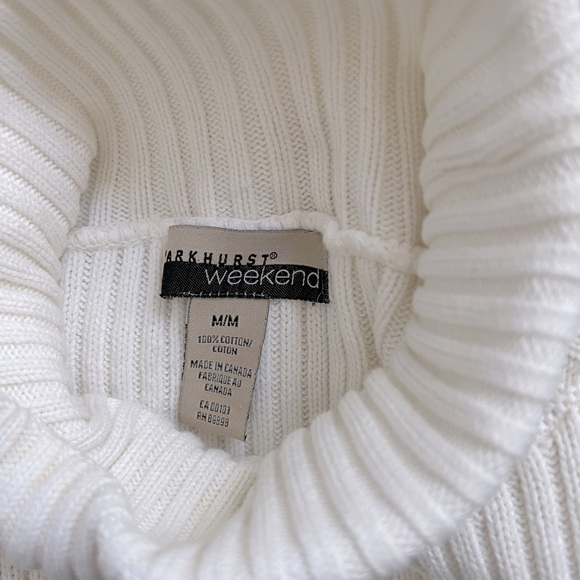 Parkhurst turtle neck sweater - white - Picture 4 of 4